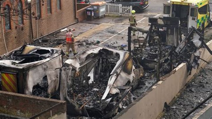 A suspected arson attack of power infrastructure impacted production at Tesla's German plant, one of the factors weighing on the company's first quarter sales