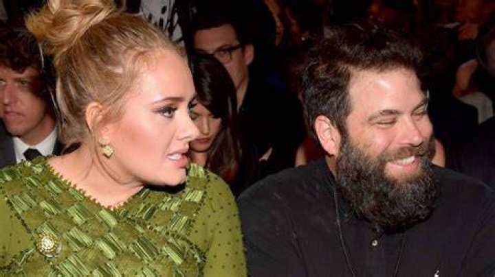 Adele with ex-husband Simon Konecki