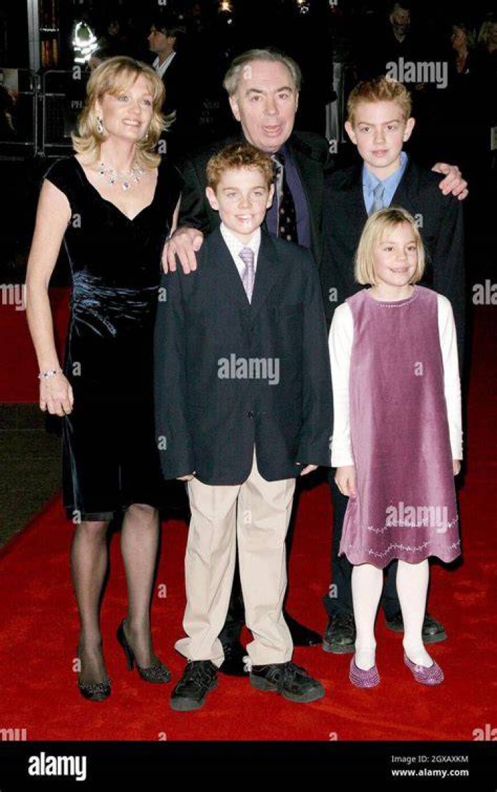 andrew lloyd webber family andrew lloyd webber family