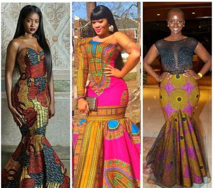 Ankara evening gowns for special ladies Ankara evening gowns for special ladies