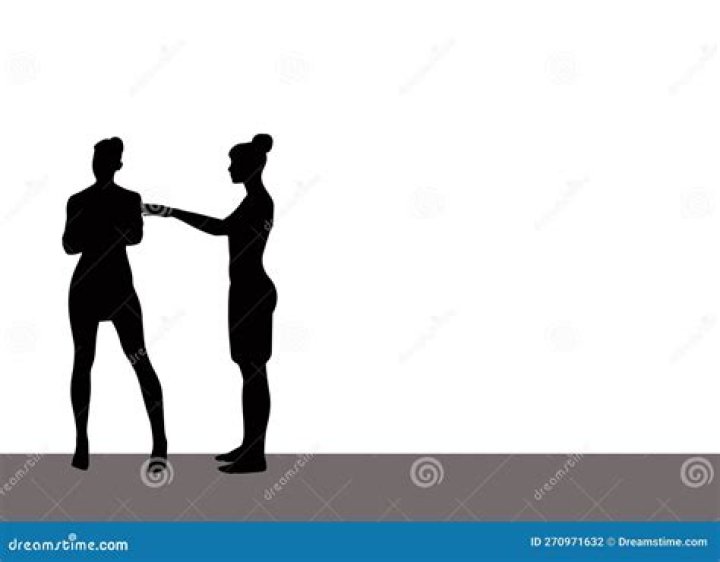 Apologizing silhouettes