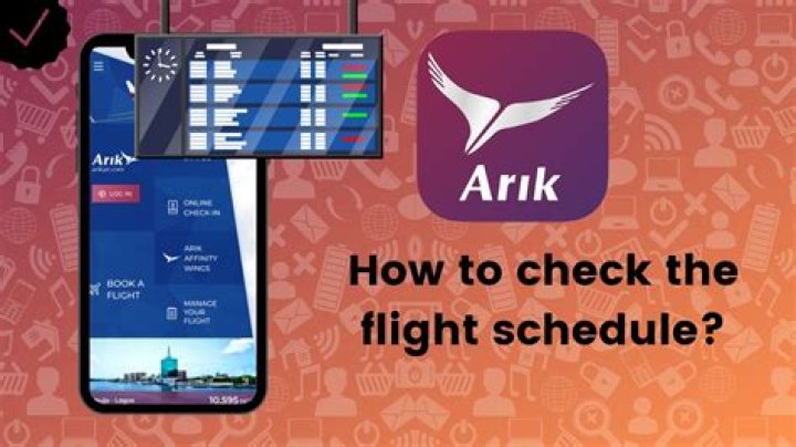 Arik flight schedule Arik flight schedule