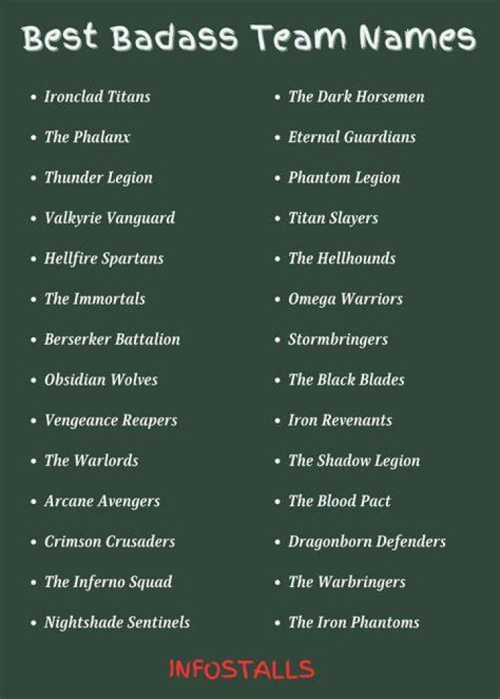 Badass volleyball team names