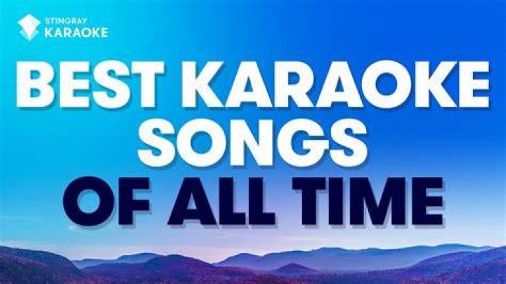 Best karaoke songs