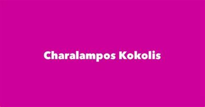 Charalampos Kokolis