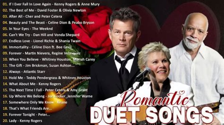 David Foster, Peabo Bryson, James Ingram, Dan Hill, Kenny Rogers - Best Duets Male and Female Songs - pop songs duets