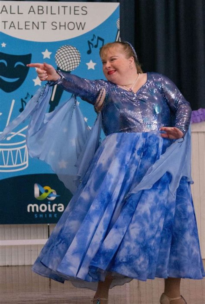 Deb dances with one of the guys on Love Island Games