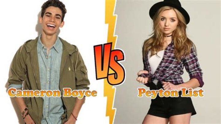 Did Peyton List date Cameron Boyce? Did Peyton List date Cameron Boyce?