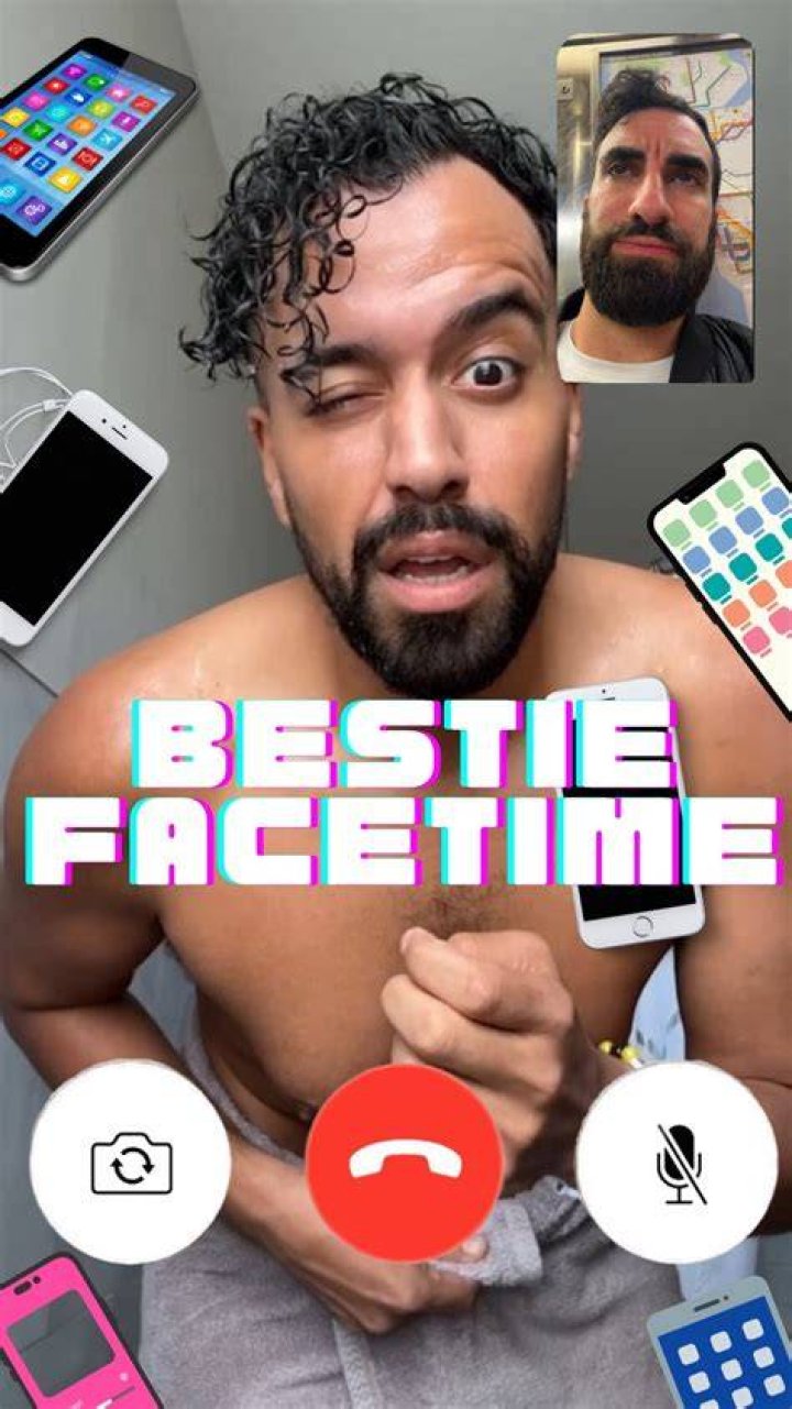 Facetime with bestfriend be like.