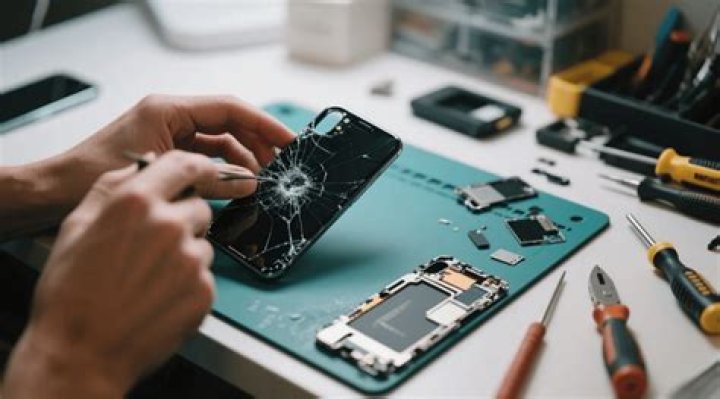 fixing cracked phone screen at home