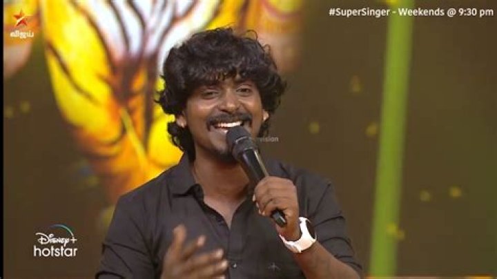 Gana Sudhakar best performance in front of Aniruth Super singer season 08 - Super Singer 8 Bharath performance