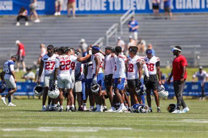 Giants Training Camp