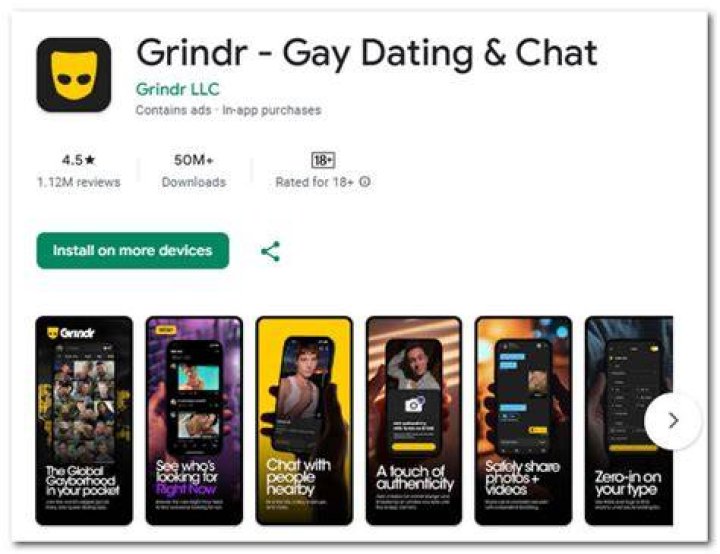 Grindr app comparison