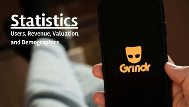 Grindr user base statistics