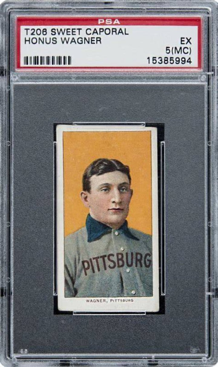 Honus Wagner baseball card Honus Wagner baseball card