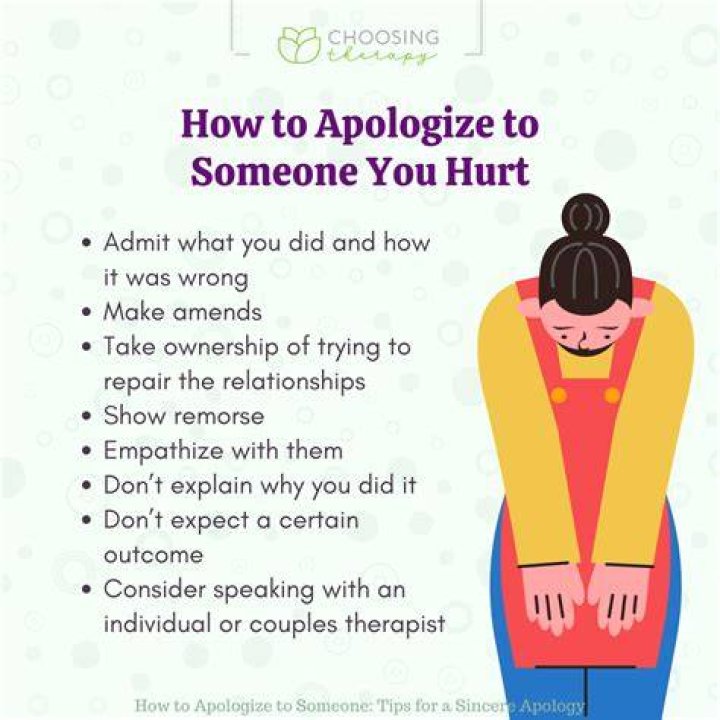 How to apologize to someone you hurt deeply