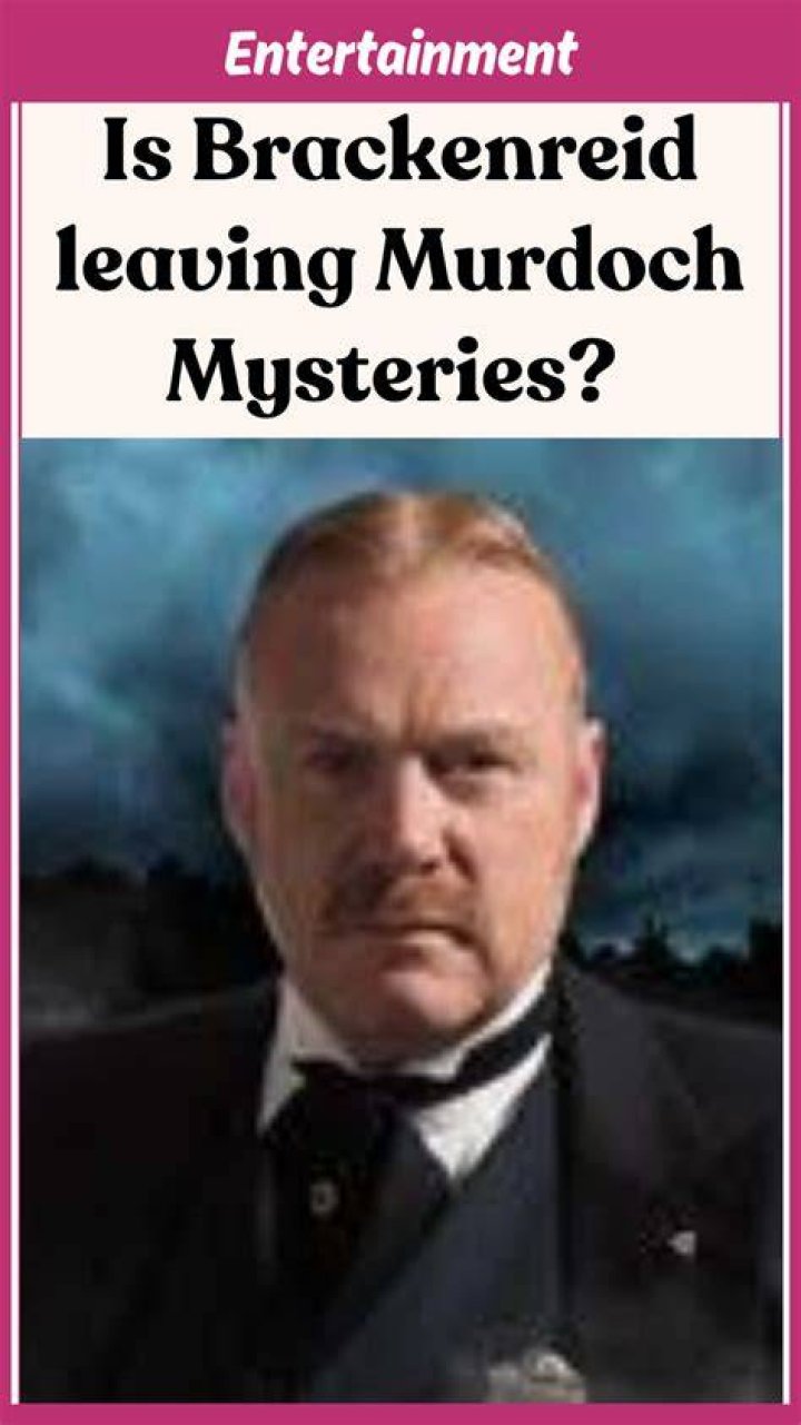Is Thomas Brackenreid Leaving Murdoch Mysteries 2023