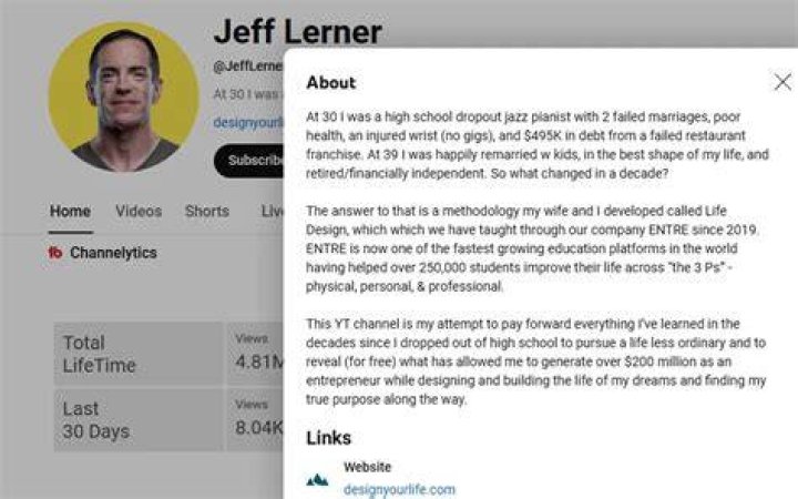 jeff lerner earnings jeff lerner earnings
