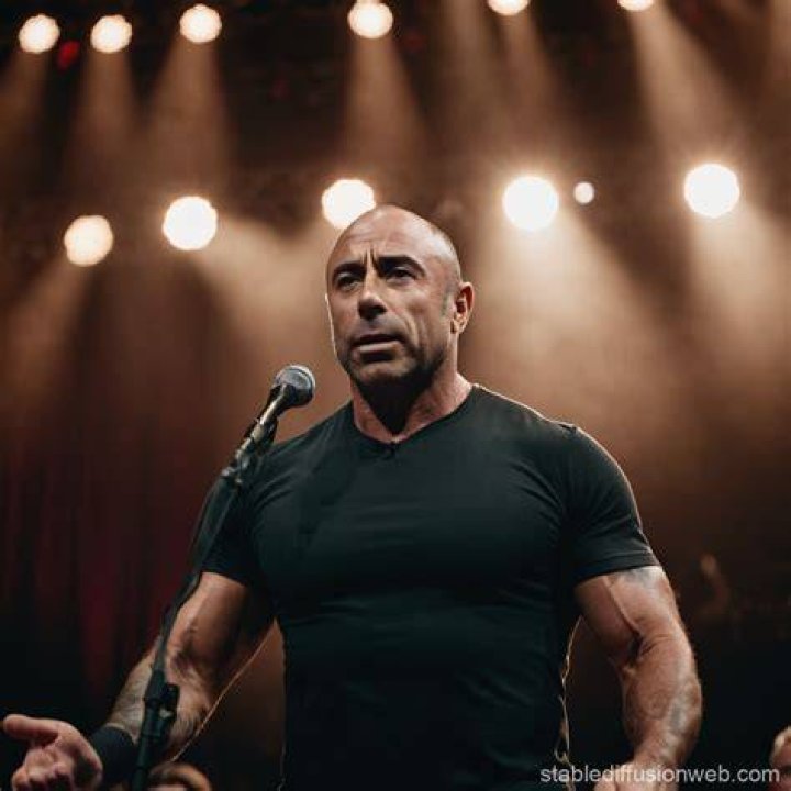 Joe Rogan on stage Joe Rogan on stage