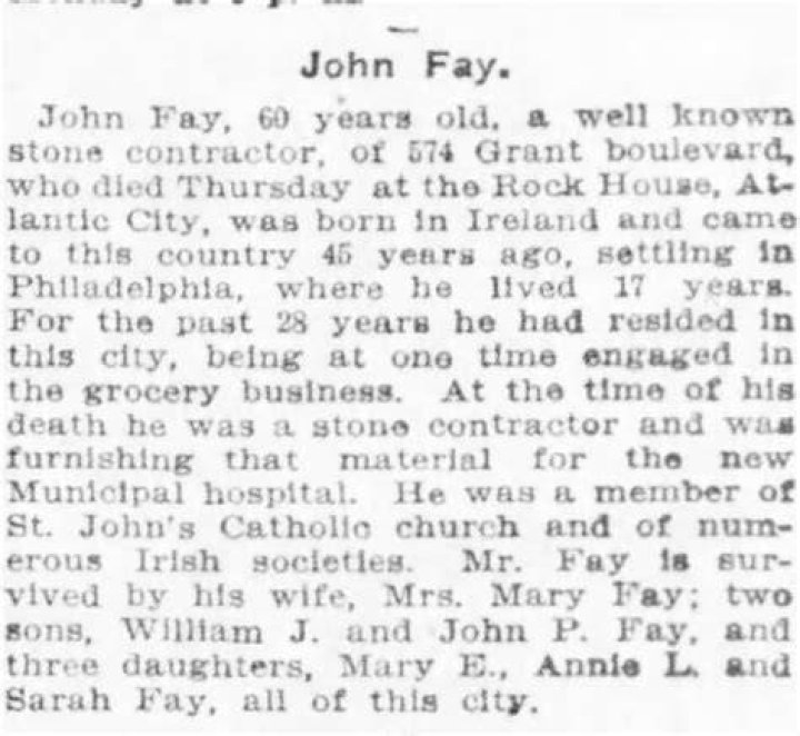 Cincinnati Enquirer John Fay Obituary And Death Cause: Family Mourns The Loss John Fay Obituary
