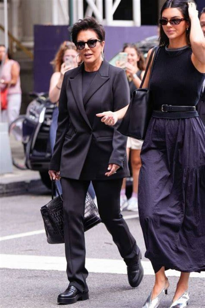 Kris Jenner's sister Karen Houghton with their mother and her daughter