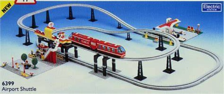 Lego Monorail Airport Shuttle