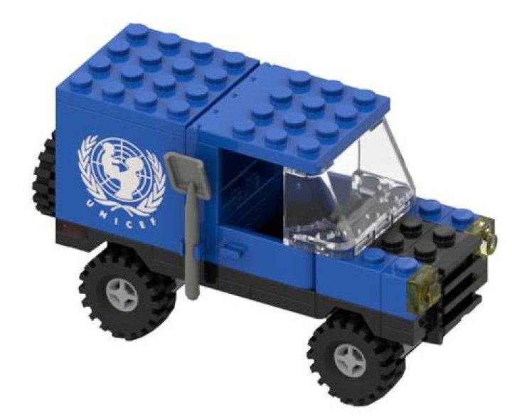 Lego UNICEF Van