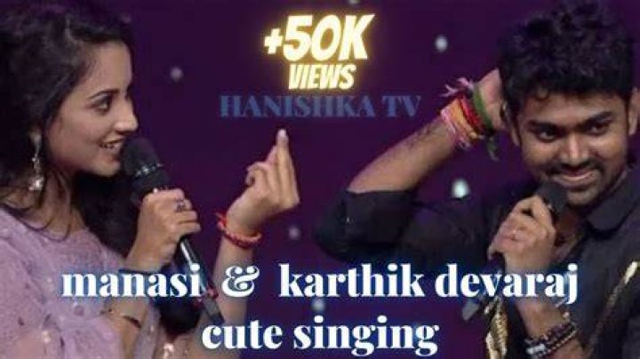 Manasi request Karthik singing#super singer 8 - Super singer