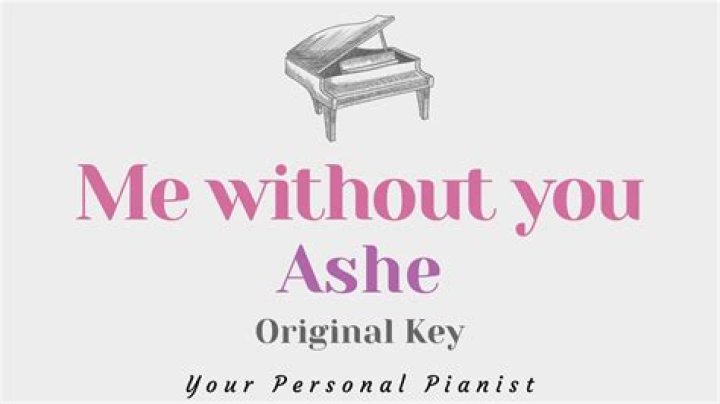 Me Without You - Ashe - instrumental 80s music disco without words