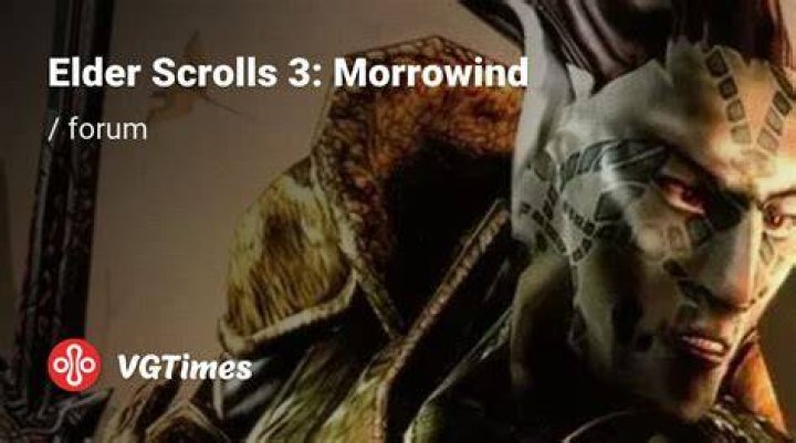 Morrowind Forum Image