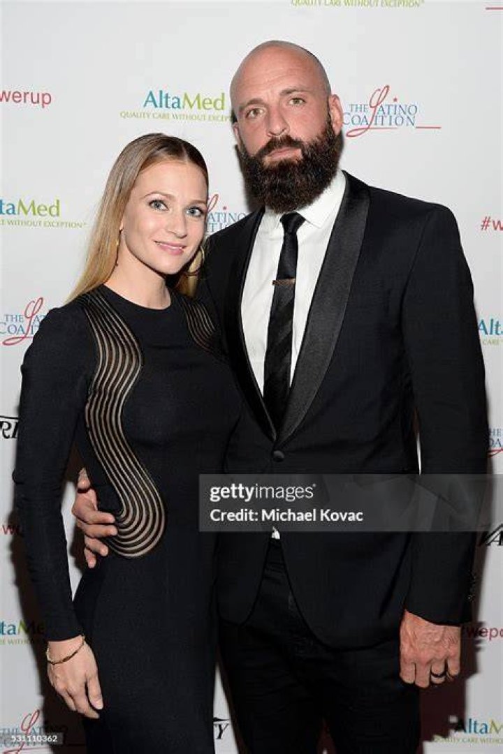 Nathan Andersen and Actress A. J. Cook