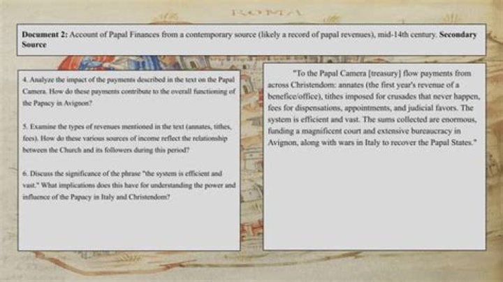 papal finances papal finances