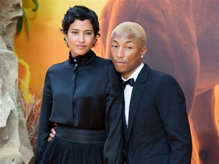 Pharrell Williams and Helen Lasichanh wedding photo
