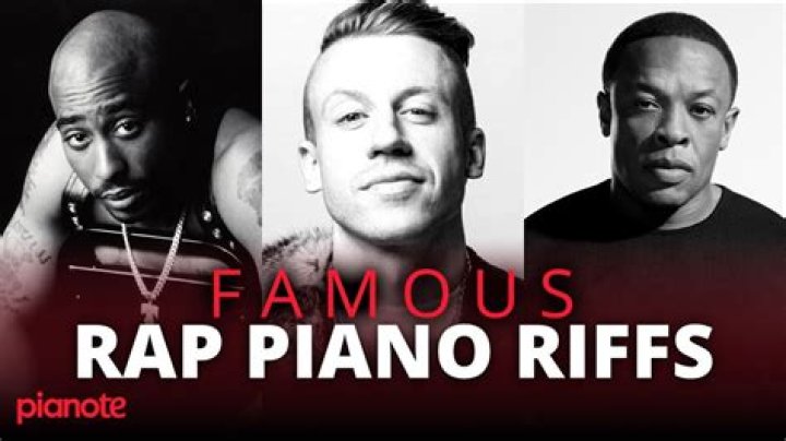 Play Famous Rap Riffs On The Piano! - hip hop songs piano notes
