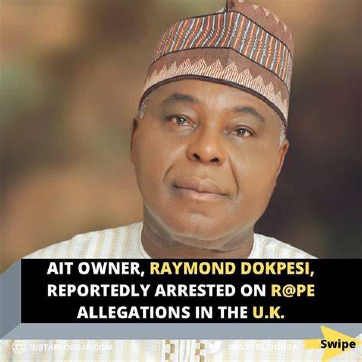 Raymond Dokpesi arrested