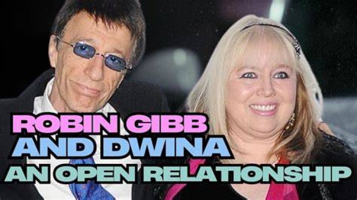 robin gibb relationships