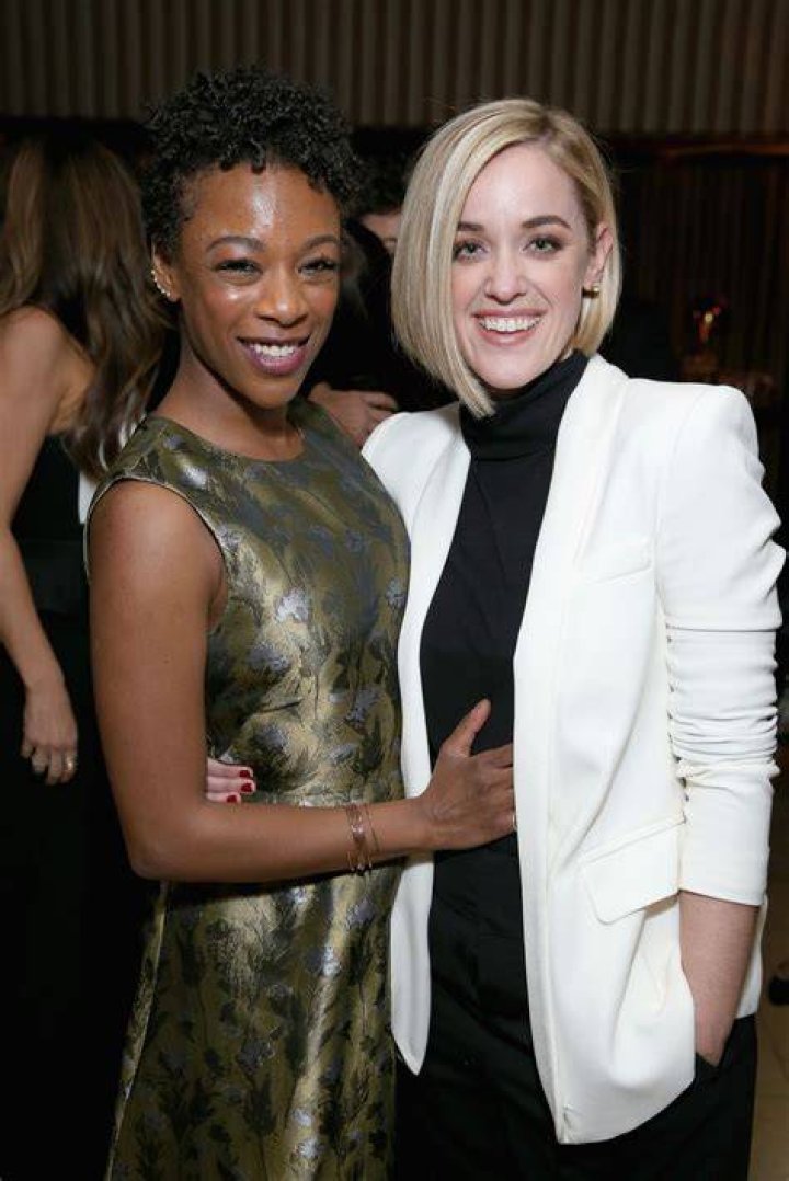 Samira Wiley with Lauren Morelli Samira Wiley with Lauren Morelli