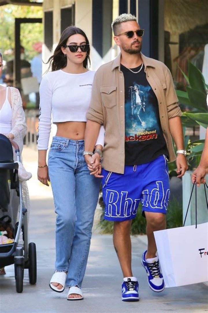 Scott Disick and Amelia Hamlin. (Source: Scott’s IG Stories)