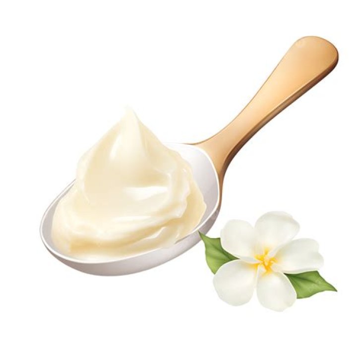 shea butter in a spoon shea butter in a spoon