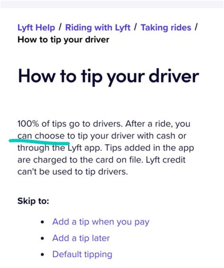 situations to tip lyft driver situations to tip lyft driver