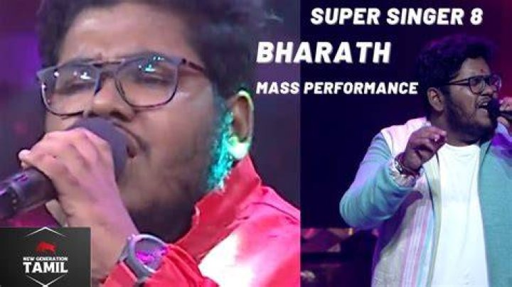 SUPER SINGER 8 BHARATH PERFORMANCE TODAY | BHARATH PERFORMANCE - Super Singer 8
