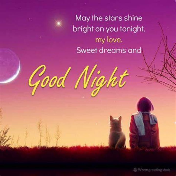 Sweet good night message for her Sweet good night message for her