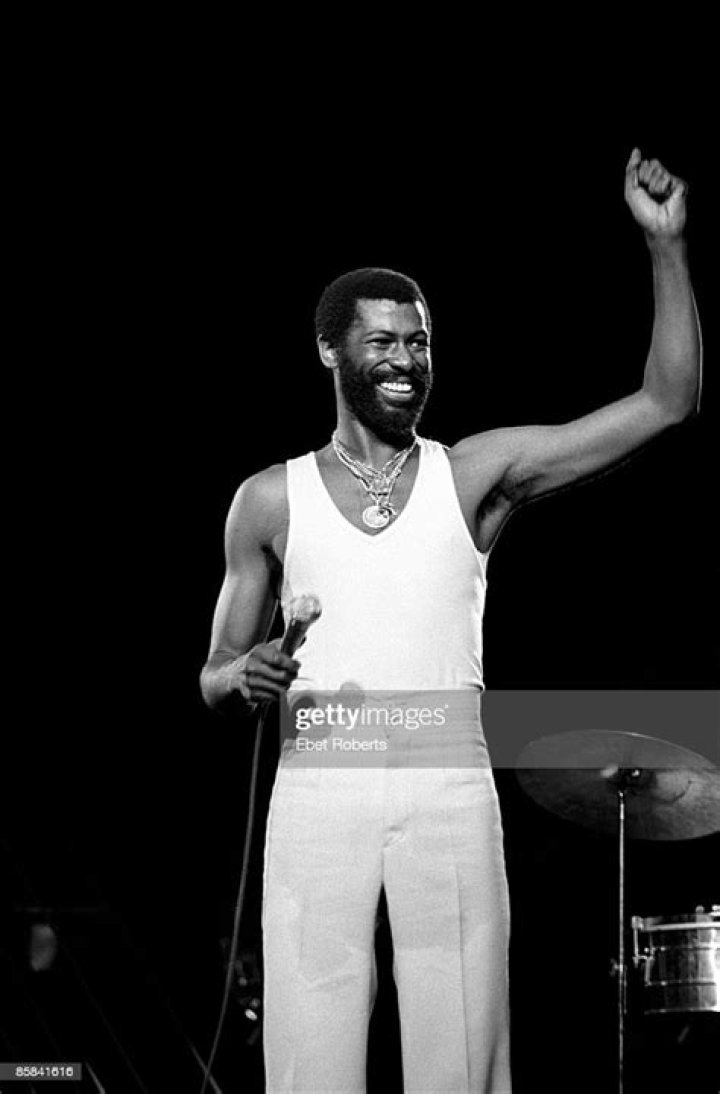 Teddy Pendergrass performing
