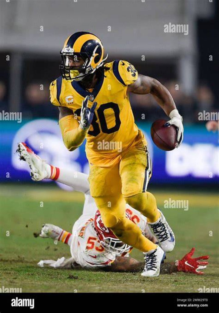 Todd Gurley in action