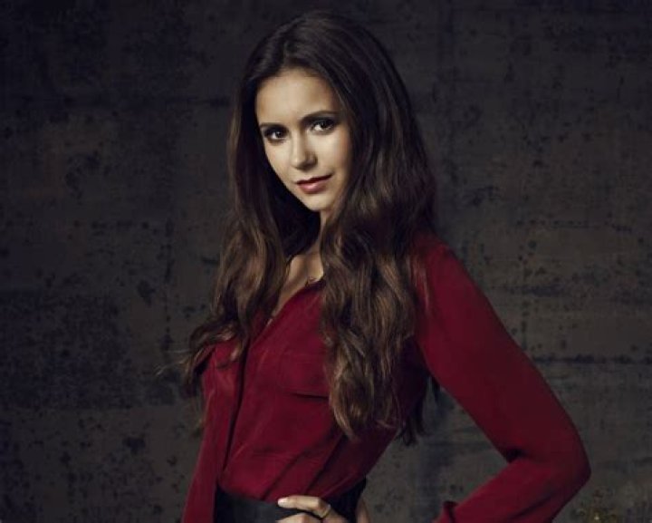 Vampire Diaries Star Nina Dobrev in Santorini Vacation Gateway