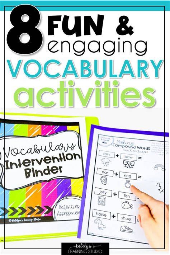 Vocabulary and Input Activities Vocabulary and Input Activities