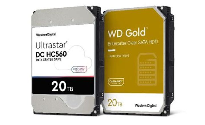 Western digital media, HDDs
