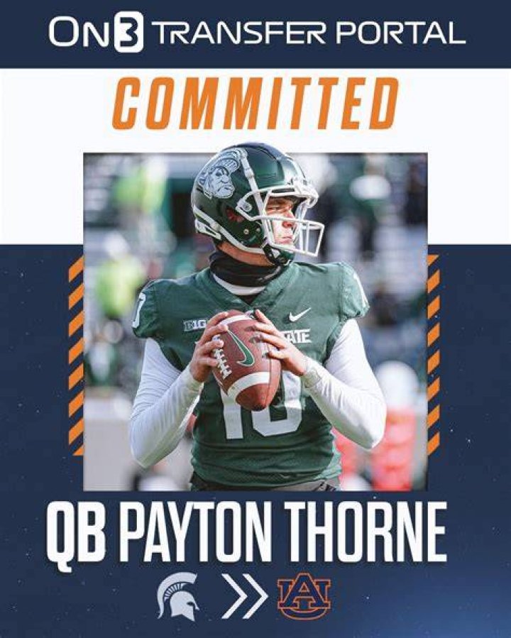 Where Is Payton Thorne Going After Leaving MSU? New Club And Salary Where Is Payton Thorne Going?