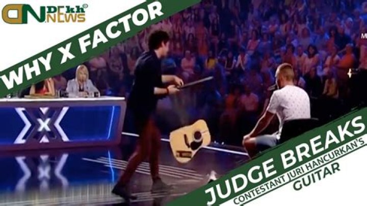 Why X Factor Judge Breaks Contestant Juri Hancurkan's Guitar During Performance | Reason Explained! - x factor judge destroy guitar