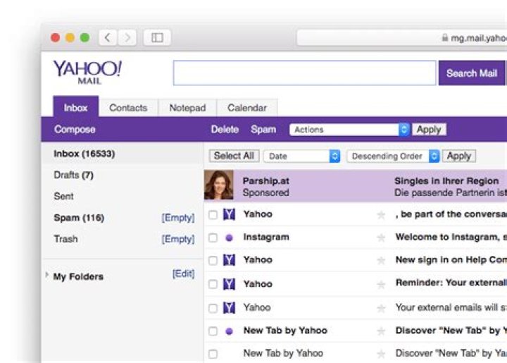 Yahoo mail Yahoo mail